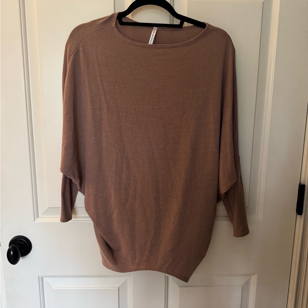 Dusty Pink Oversized Tee